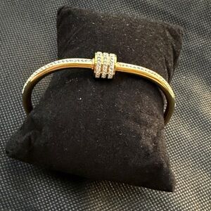Elegant Gold and Silver Women's Bracelet